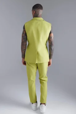Skinny Zip Suit Trouser | BoohooMAN UK