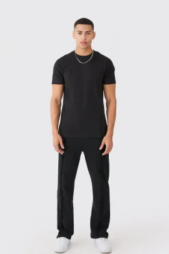Slim Basic T-shirt | BoohooMAN UK