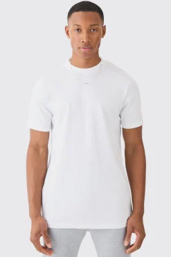 Slim Basic T-shirt | BoohooMAN UK
