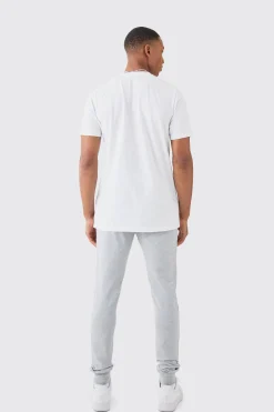 Slim Basic T-shirt | BoohooMAN UK