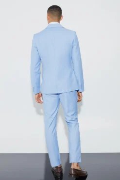Slim Fit Colour Block Trouser With Chain | BoohooMAN UK