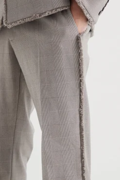 Slim Fit Distressed Suit | BoohooMAN UK