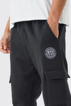 Slim Fit Man Cargo Jogger | BoohooMAN UK