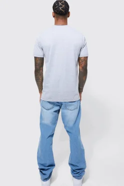 Slim Fit Man Colour Block T-shirt | BoohooMAN UK