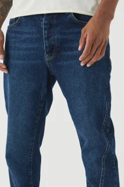 Slim Fit Seam Detail Jeans | BoohooMAN UK