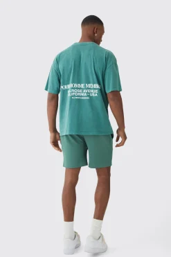 Slim Fit Short Length Herringbone Short | BoohooMAN UK