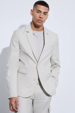 Slim Fit Suit Jacket | BoohooMAN UK