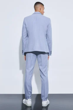 Slim Fit Suit Trousers | BoohooMAN UK