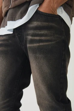 Slim Fit Tinted Jeans | BoohooMAN UK