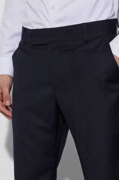 Slim Fit Tuxedo Suit Trousers | BoohooMAN UK