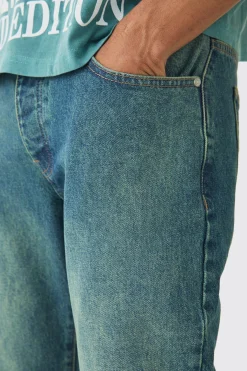 Slim Fit Washed Tinted Jeans | BoohooMAN UK