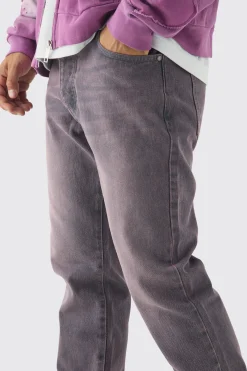 Slim Fit Washed Tinted Jeans | BoohooMAN UK