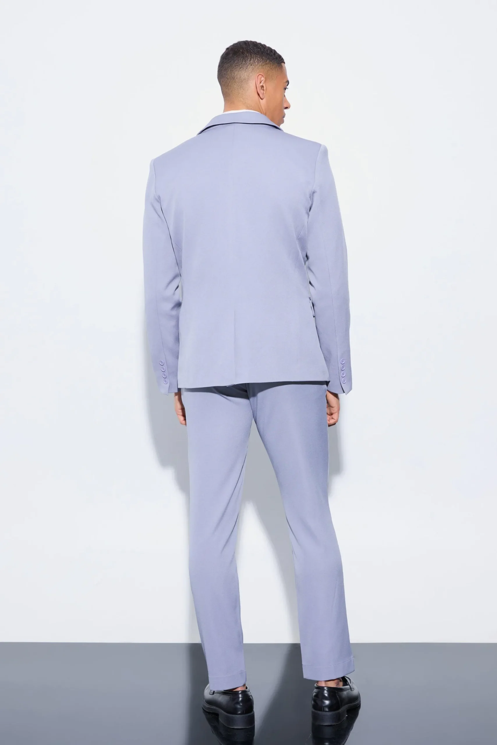Slim Fixed Waist Tailored Trouser | BoohooMAN UK