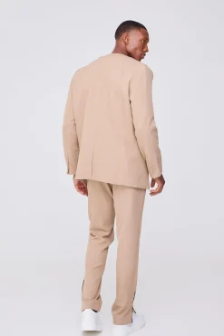 Slim Fixed Waist Tailored Trouser | BoohooMAN UK