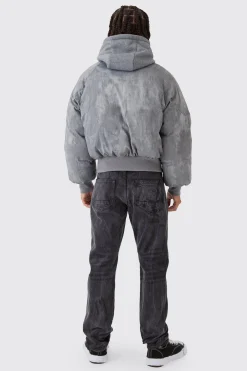 Slim Flared Ripped Jeans | BoohooMAN UK
