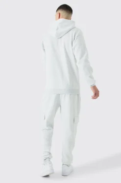Slim Homme Applique Hoodie | BoohooMAN UK