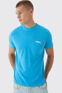 Slim Man Print T-Shirt | BoohooMAN UK