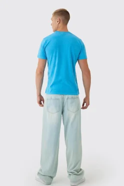 Slim Man Print T-Shirt | BoohooMAN UK