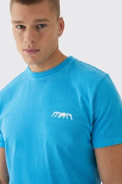 Slim Man Print T-Shirt | BoohooMAN UK