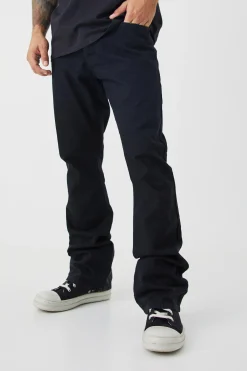 Slim Rigid Flare Jean | BoohooMAN UK
