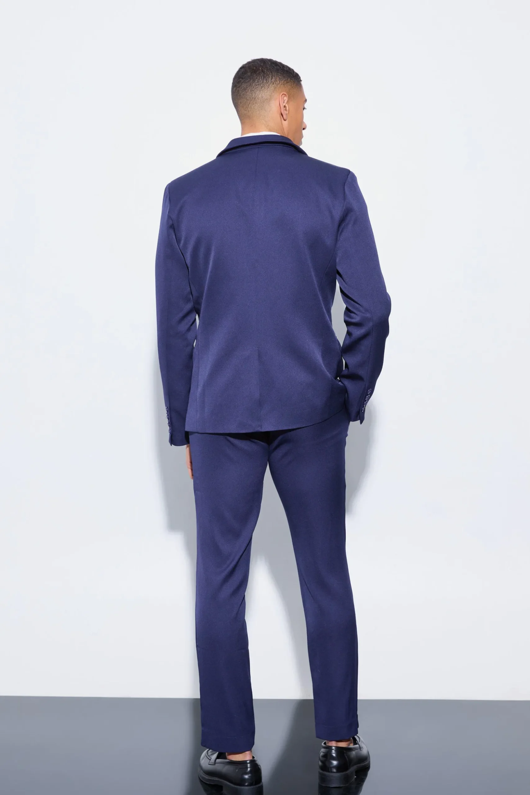 Slim Single Breasted Blazer | BoohooMAN UK