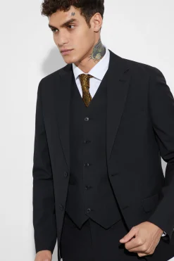 Slim Single Breasted Suit Jacket | BoohooMAN UK