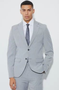 Slim Single Breasted Suit Jacket | BoohooMAN UK