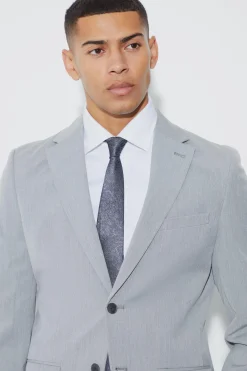 Slim Single Breasted Suit Jacket | BoohooMAN UK