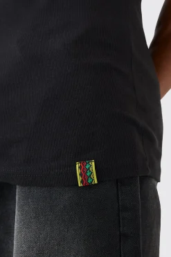Slim Squared Neck Ribbed Vest | BoohooMAN UK