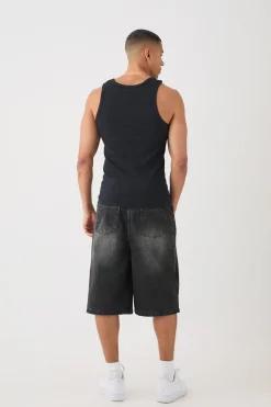 Slim Waffle Vest | BoohooMAN UK