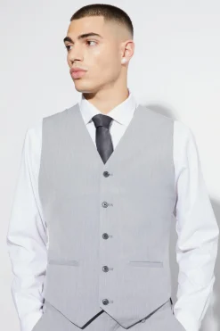 Slim Waistcoat | BoohooMAN UK