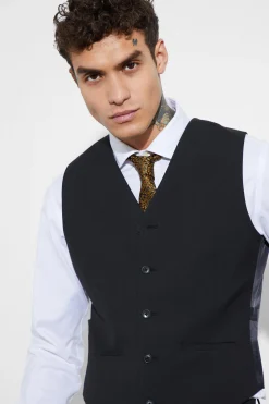 Slim Waistcoat | BoohooMAN UK