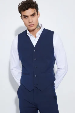 Slim Waistcoat | BoohooMAN UK
