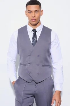 Slim Waistcoat | BoohooMAN UK