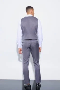 Slim Waistcoat | BoohooMAN UK