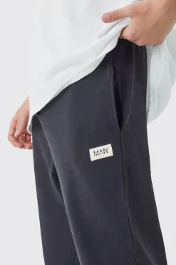 Soft Feel Regular Fit Lounge Jogger | BoohooMAN UK