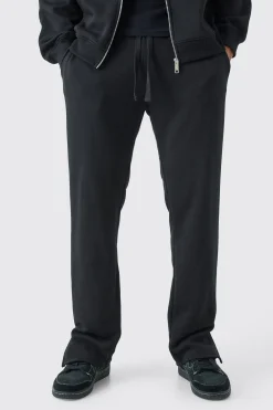 Split Hem Jogger | BoohooMAN UK