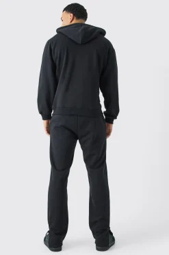 Split Hem Jogger | BoohooMAN UK