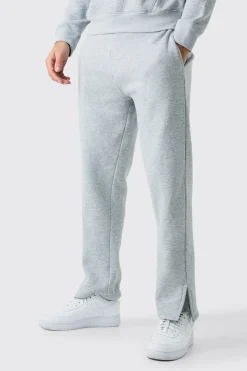 Split Hem Jogger | BoohooMAN UK