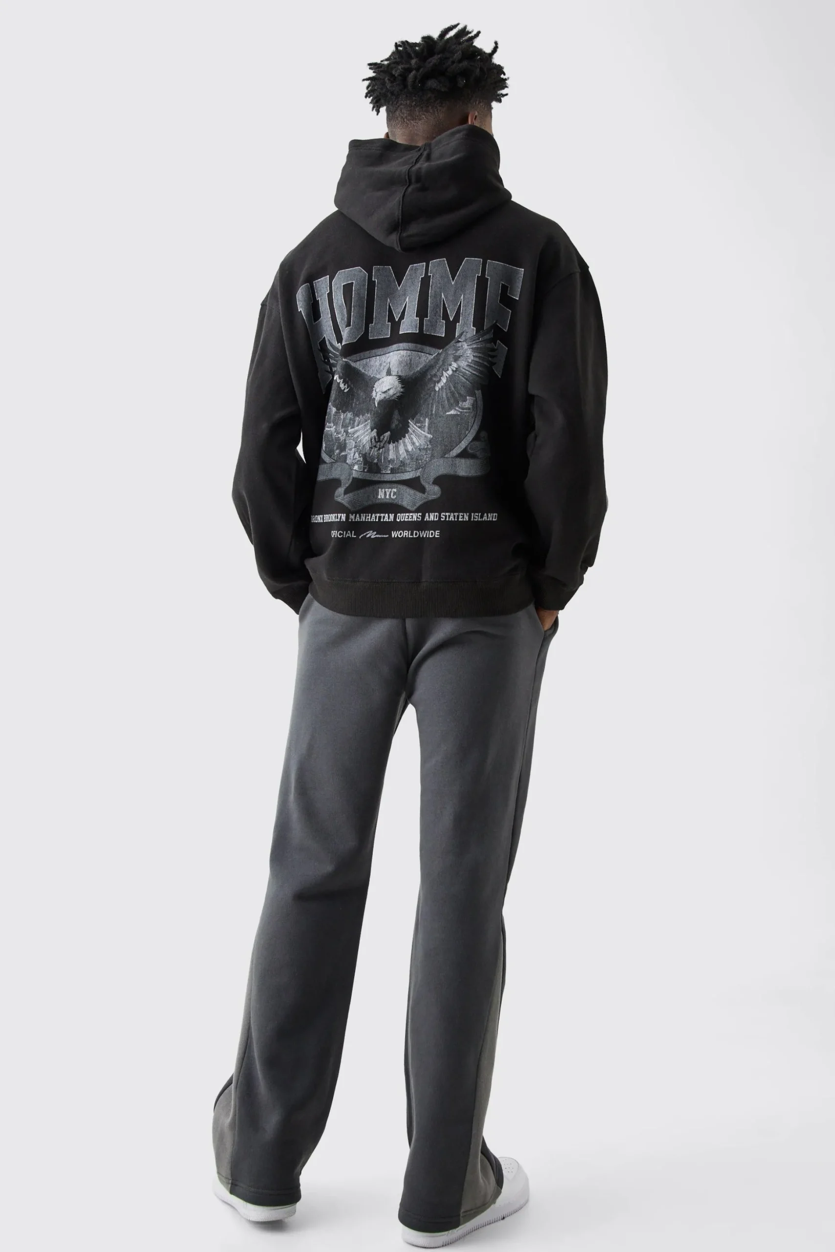 Stacked Gusset Joggers | BoohooMAN UK