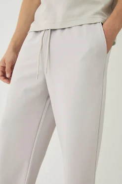 Straight Leg Jersey Twill Jogger | BoohooMAN UK