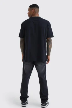 Straight Rigid Jean | BoohooMAN UK