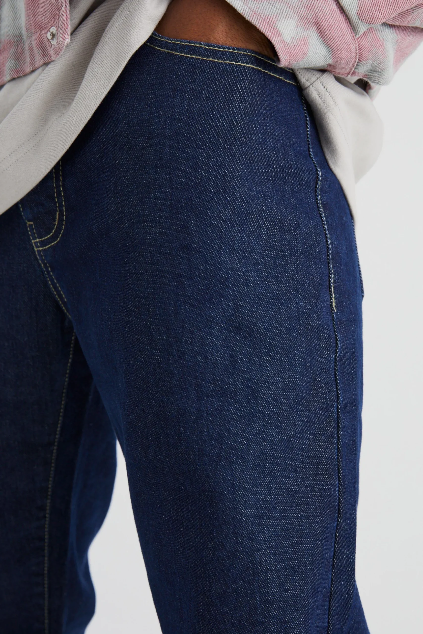 Straight Rigid Jean | BoohooMAN UK