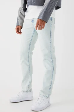 Straight Rigid Jean | BoohooMAN UK