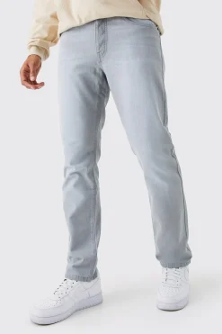 Straight Rigid Jean | BoohooMAN UK