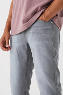 Straight Rigid Jean | BoohooMAN UK
