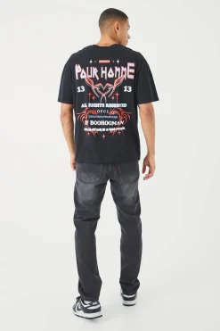 Straight Rigid Jean | BoohooMAN UK