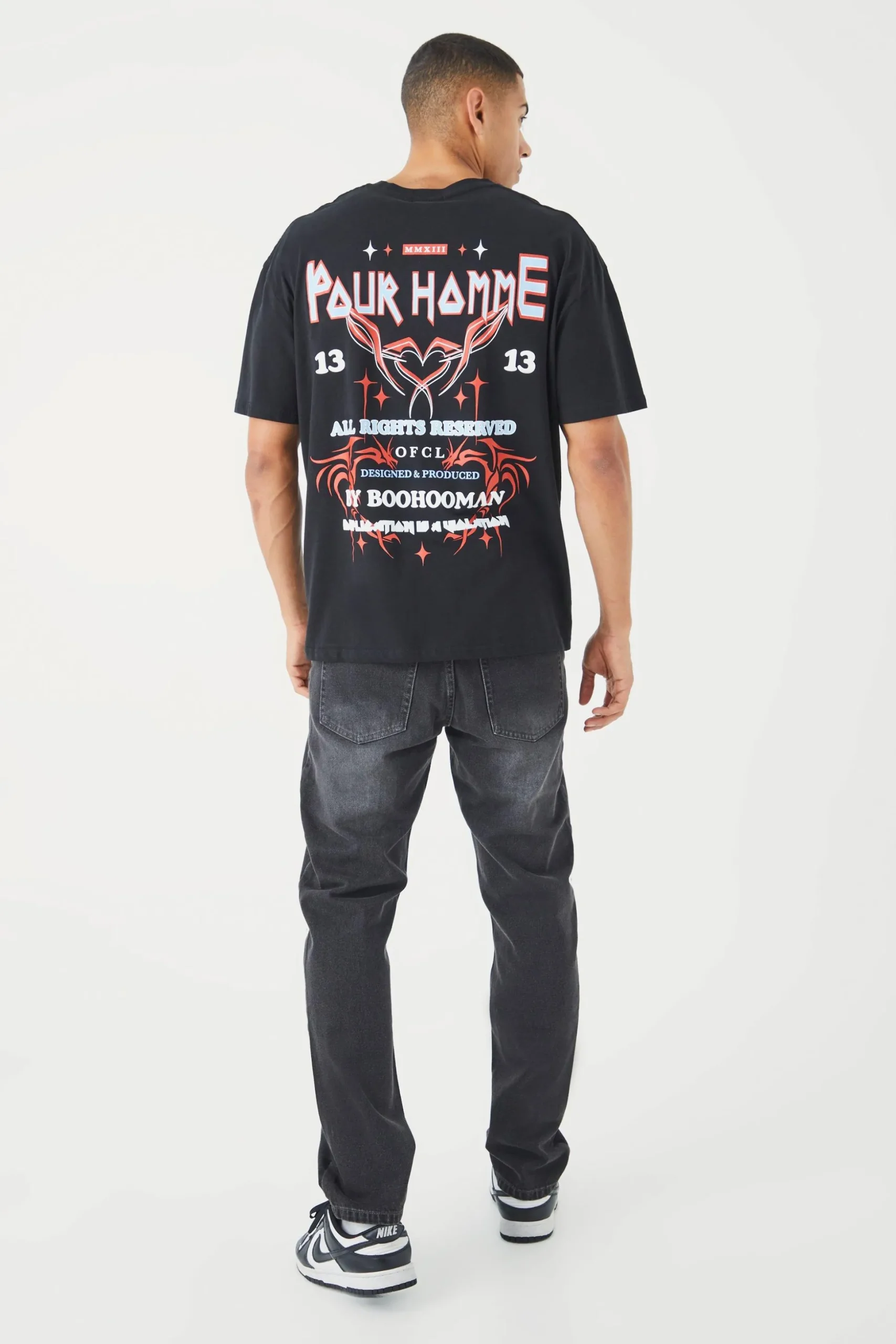 Straight Rigid Jean | BoohooMAN UK