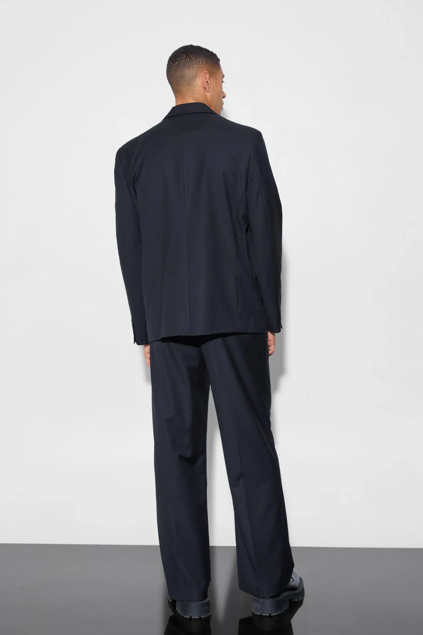 Strap Detail Oversized Blazer | BoohooMAN UK