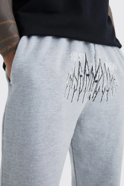 Sub City Graphic Jogger | BoohooMAN UK